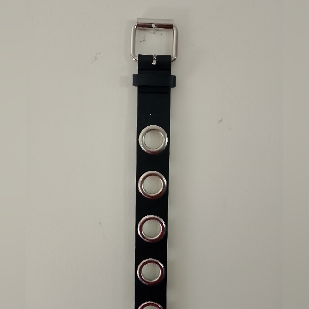 Black Grommet Belt